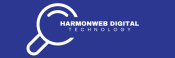white and blue modern minimalist technology logo